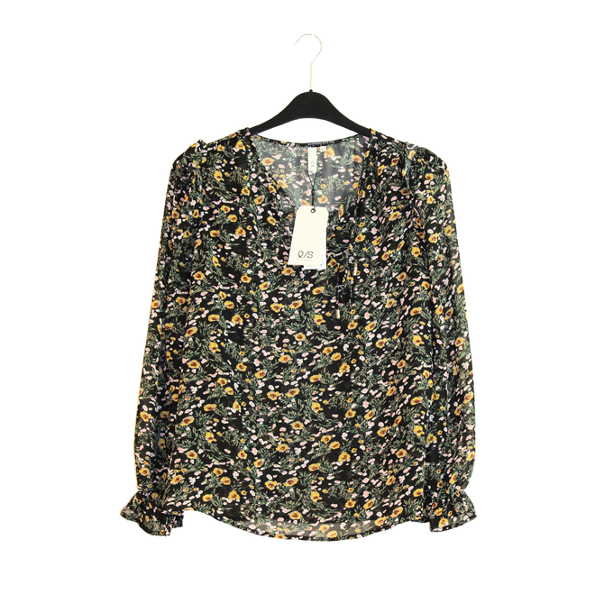 S.Oliver Long sleeve blouse (Black)