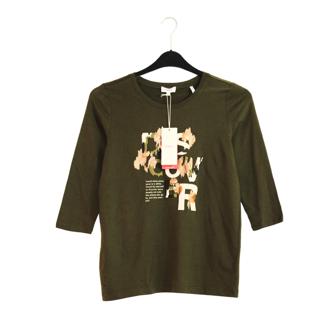 S.Oliver Long sleeve tshirt (brown)