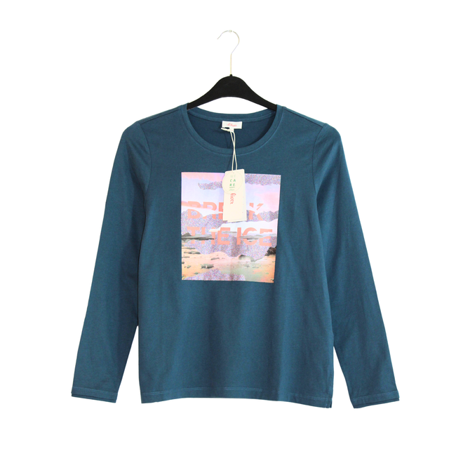 S.Oliver Long sleeve tshirt (blue)