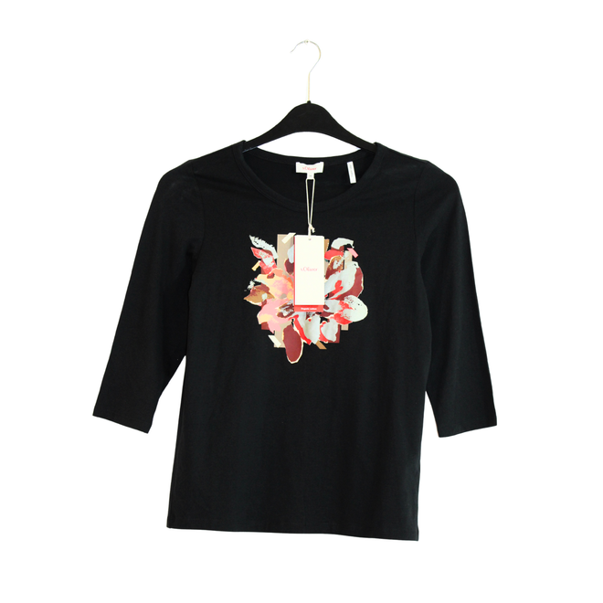 S.Oliver Long sleeve tshirt (Black)