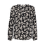 Kaffe Longsleeved blouse (Black White)