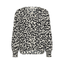 Kaffe Longsleeved blouse (White Black leopard)