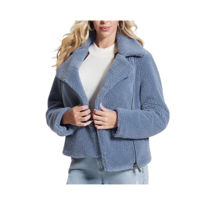 Guess Fur jacket (blue)