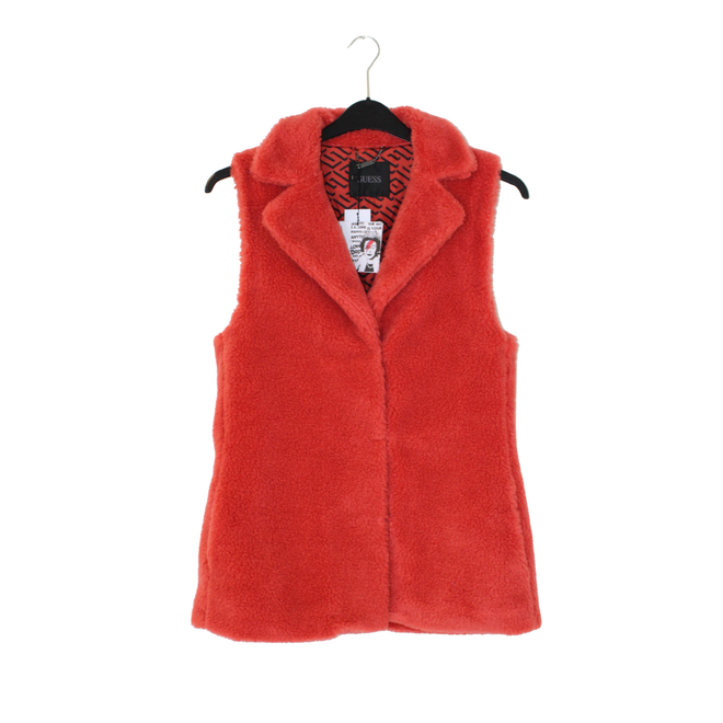 Guess Fur vest (red)