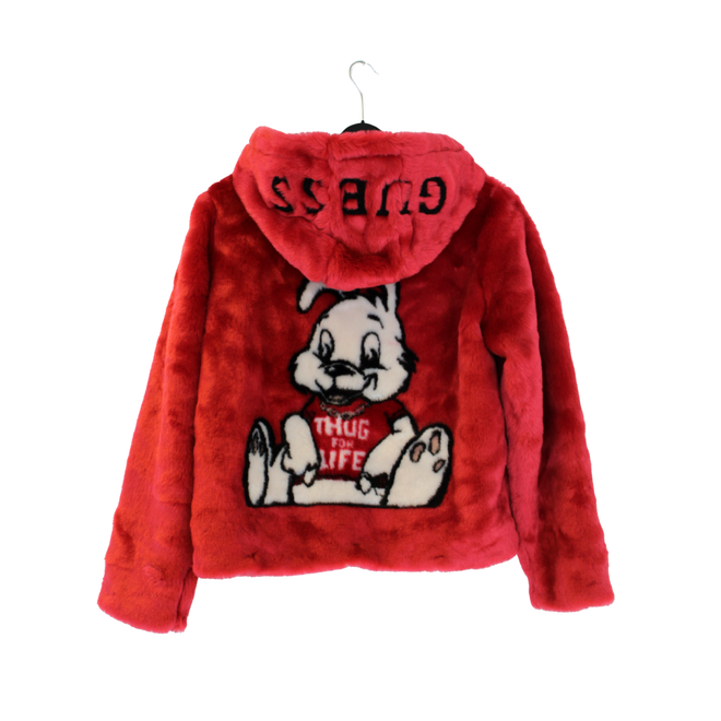 Guess Fur jacket (red)