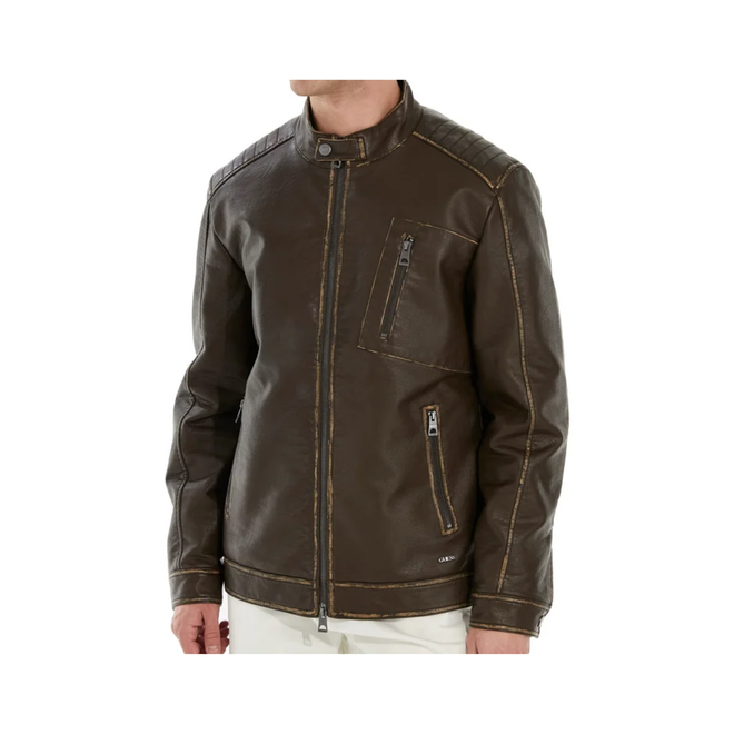 Guess Leather jacket (brown)