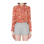 Claire Long-sleeved blouse (Orange)