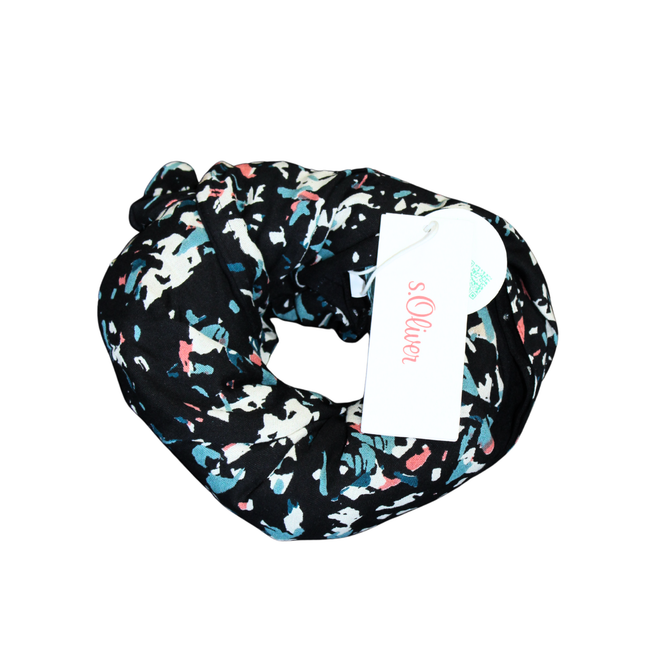S.Oliver Scarf (Black and blue)