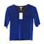 OBJECT Short sleeve Blouse (Lapis blue)
