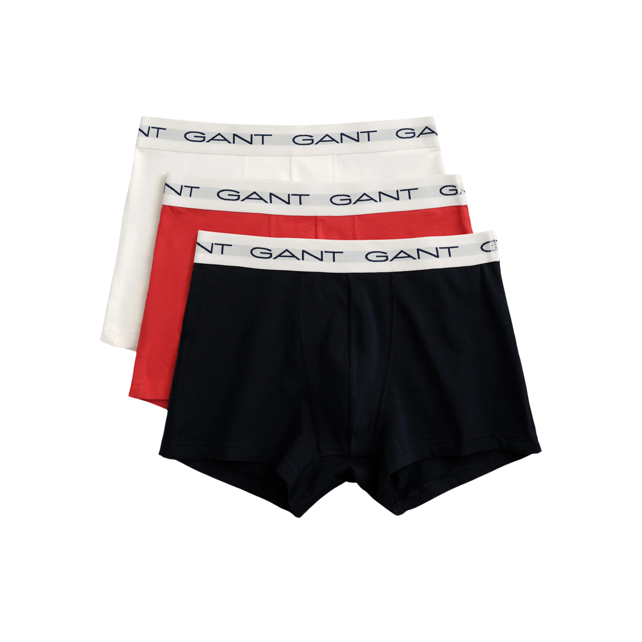 Slip Sportivo Uomo Boxer Uomo GANT - Confezione Da 3 Pezzi Cotone Comfort Slip Pantaloncino Cotone Uomo
