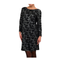 Kaffe Dress ( Blackdark silver)