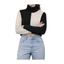 Hailys Heavy knit (Black white)