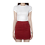 Claire Skirt (Burgundy)