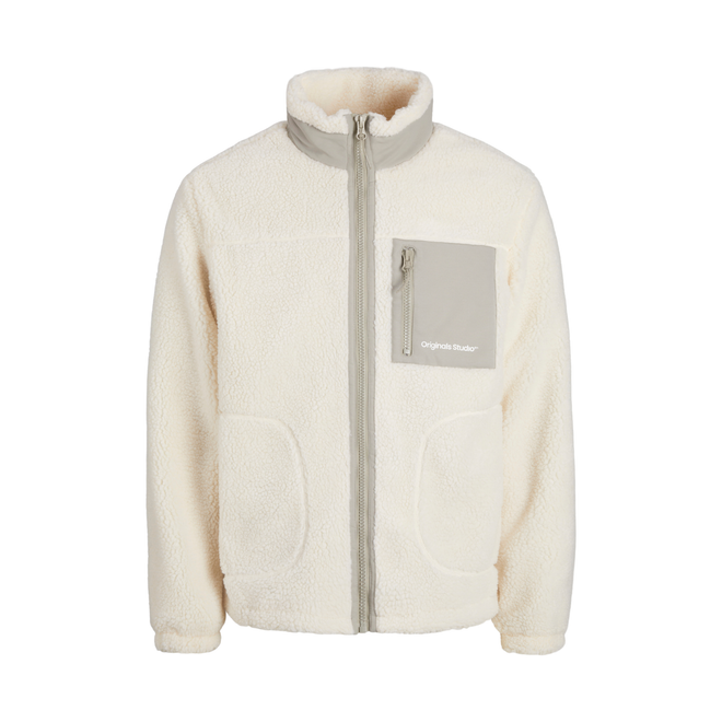 Jack&Jones Fur jacket (Cloud dancer)