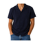 Brave Soul Short-sleeved shirt (NAVY)