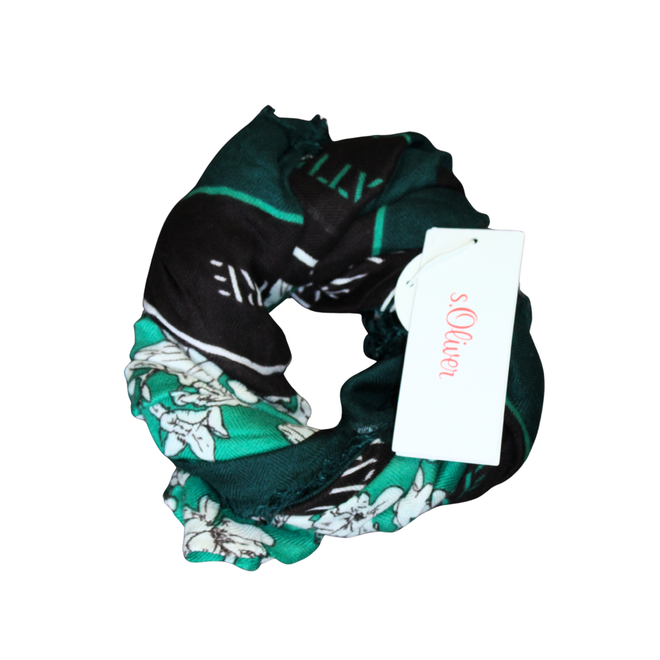 S.Oliver Scarf (Green and black)