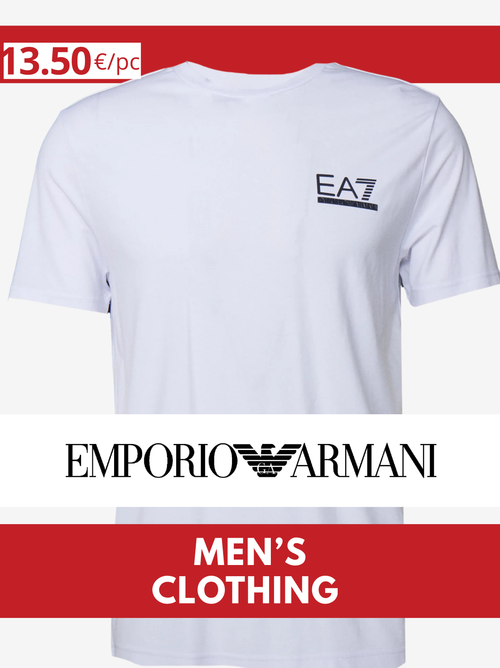 EMPORIO ARMANI men's t-shirt lot