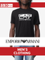 EMPORIO ARMANI men's t-shirt lot