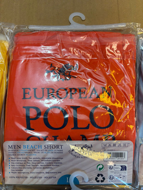 EUROPEAN POLO CHAMP men's swimear lot