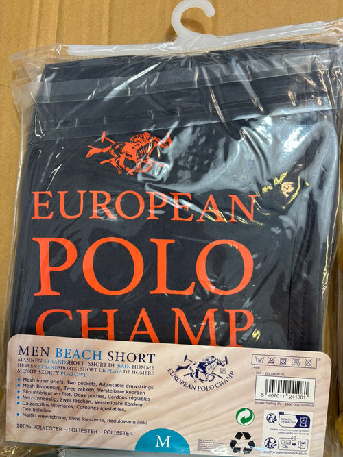 EUROPEAN POLO CHAMP men's swimear lot