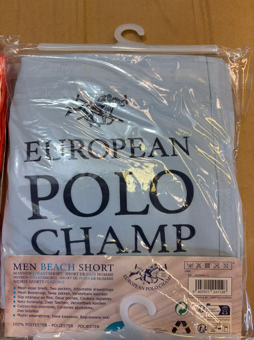 EUROPEAN POLO CHAMP men's swimear lot