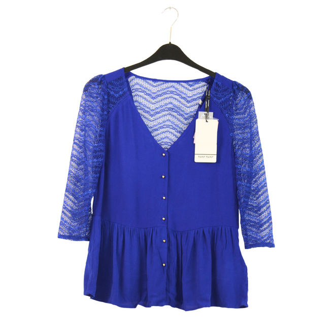 Naf-Naf Long sleeve blouse (Blue)