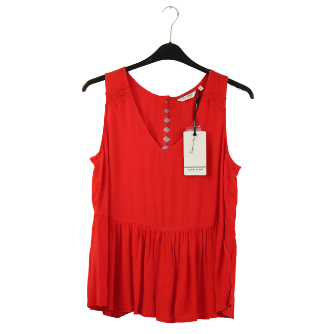 Naf-Naf Short sleeve blouse (Lipstick)