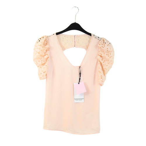 Naf-Naf Short sleeve blouse (Nude)
