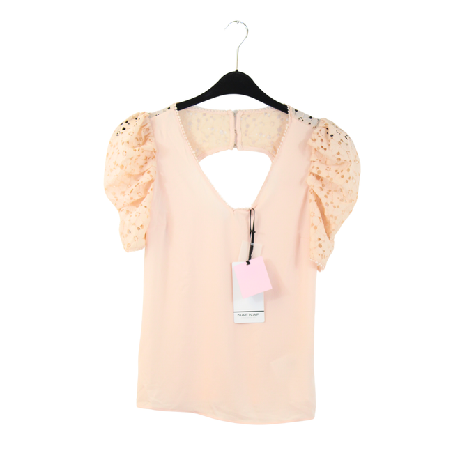 Naf-Naf Short sleeve blouse (Nude)