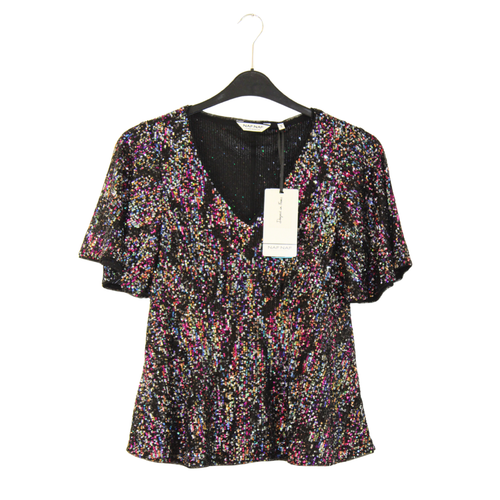 Naf-Naf Short sleeve blouse (Noir)