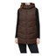 Pieces  Puffer Vest (Chicory Coffee)