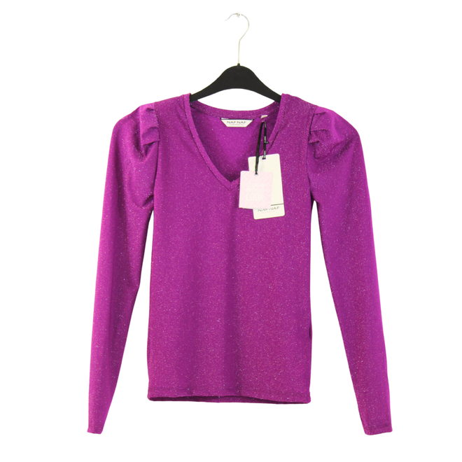 Naf-Naf Long sleeve blouse (Violine)