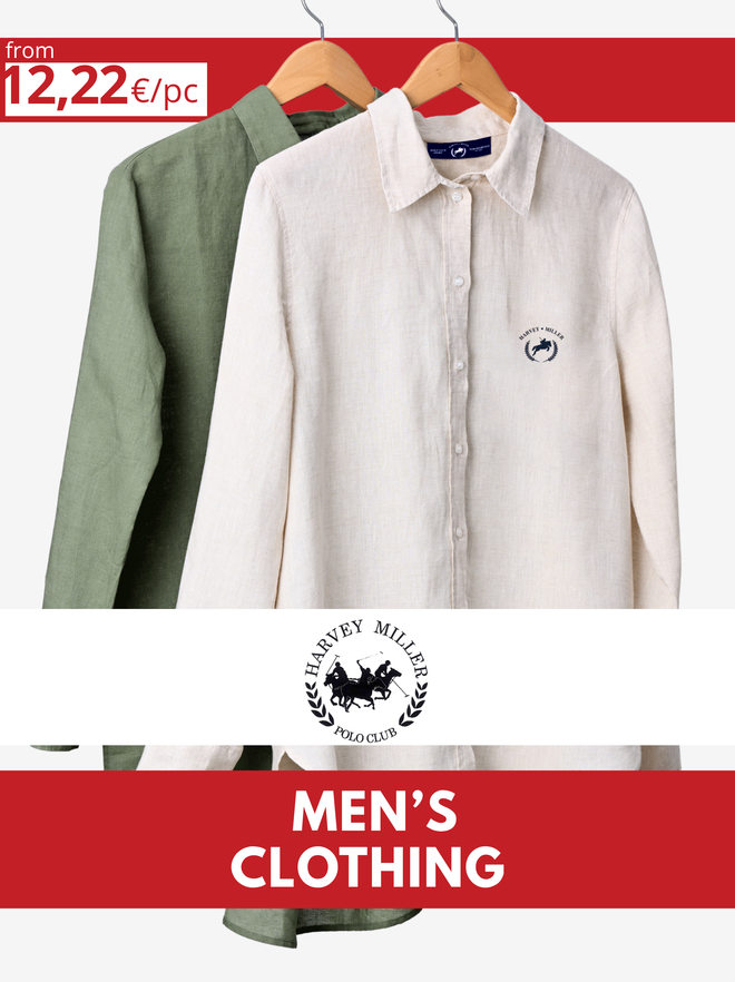 HARVEY MILLER men's lot