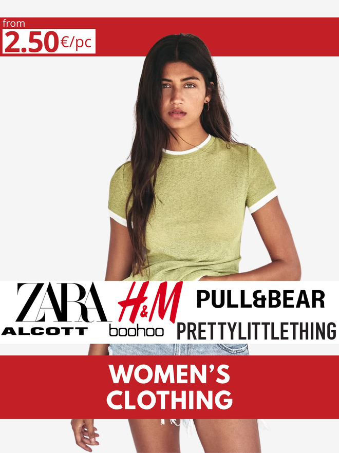 BRAND MIX women's lot (ZARA,H&M,PULL&BEA,PRETTY LITTLE THING,BOOHOO,ALCOTT)