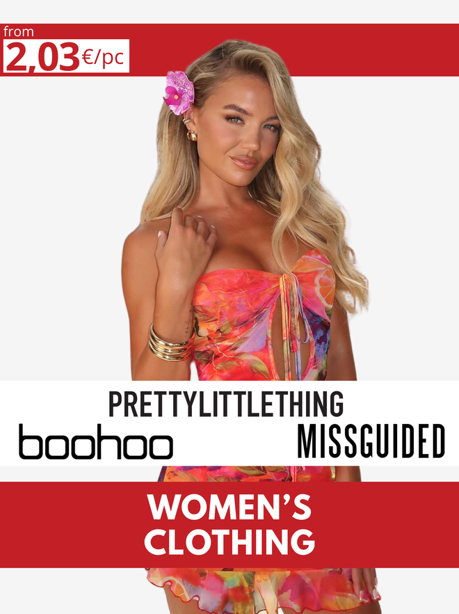 PRETTY LITTLE THING,BOOHOO,MISSGUIDED women's lot