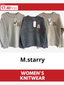 Fashionable Women's knitwear lot