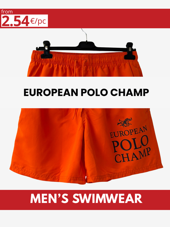 EUROPEAN POLO CHAMP men's swimear lot
