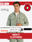 New Danish branded Men's Lot (Lindbergh, Bison, JUNK de LUXE, Jack’s Sportswear Intl., Riley,Brothers)
