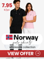 Norway 1963 polo shirt femei si barbati !