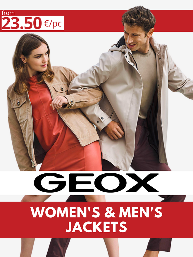 GEOX women's and men's jacket lot
