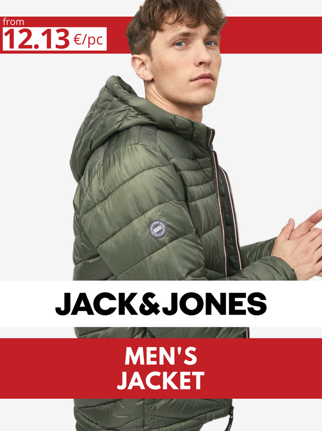JACK & JONES men's jacket lot