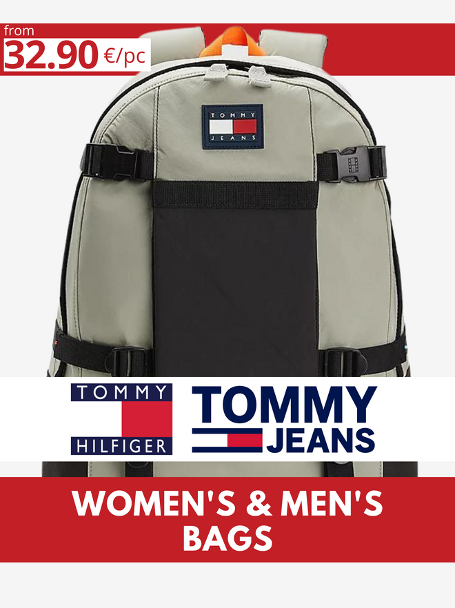 TOMMY HILFIGER women's and men's bag lot