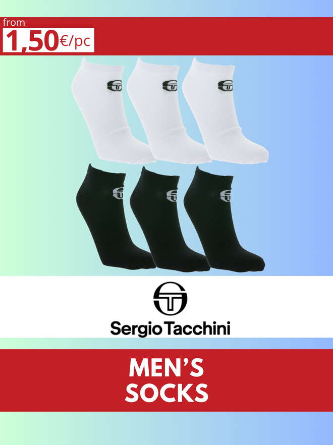 SERGIO TACCHINI men's ankle socks lot