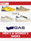 GAS men's and women's shoes lot