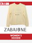 Zabaione női hoodie - méretsorban elérhető.