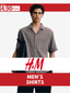 H&M men's shirts lot