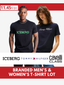 Branded men's and women's T-shirt lot (Tommy Hilfiger, Cavalli Class, Iceberg)