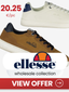 ELLESSE men's and women's shoes lot