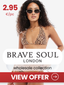 BRAVE SOUL women's swimwear lot