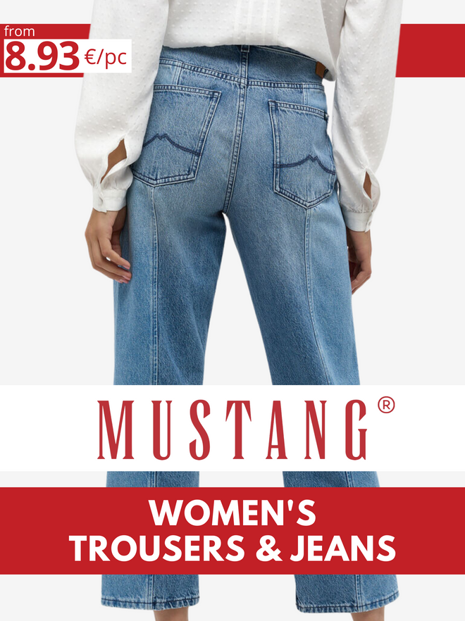 MUSTANG women's trousers and jeans lot